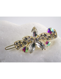 SPINKA  do włosów KWIATUSZKI Z KRYSZTAŁKAMI  Lolita... 2