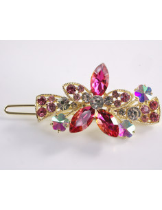 SPINKA  do włosów KWIATKI Z KRYSZTAŁKAMI  Lolita...