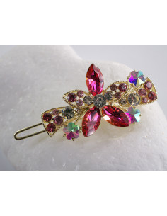 SPINKA  do włosów KWIATKI Z KRYSZTAŁKAMI  Lolita... 2