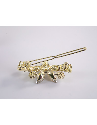 SPINKA  do włosów KWIATUSZKI Z KRYSZTAŁKAMI...