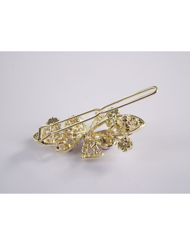 SPINKA  do włosów KOKARDKI Z KRYSZTAŁKAMI...