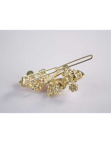 SPINKA  do włosów KOKARDKI Z KRYSZTAŁKAMI...