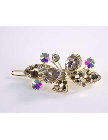 SPINKA  do włosów KOKARDKI Z KRYSZTAŁKAMI...