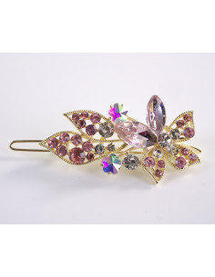 SPINKA  do włosów KWIATUSZKI Z KRYSZTAŁKAMI  Lolita...