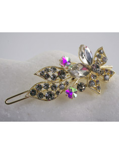 SPINKA  do włosów KWIATUSZKI Z KRYSZTAŁKAMI  Lolita... 2