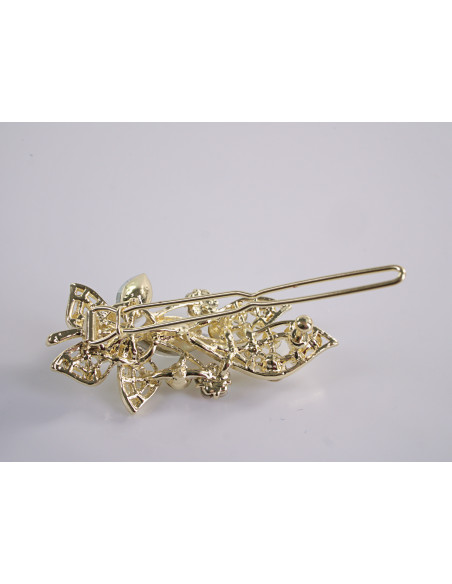 SPINKA  do włosów KWIATUSZKI Z KRYSZTAŁKAMI  Lolita Akcesoria CRYSTAL AB