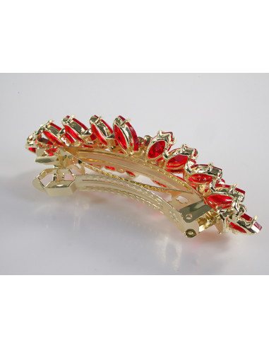 KLAMRA FRANCUSKA DO WŁOSÓW KŁOS Z KAMIENIAMI...