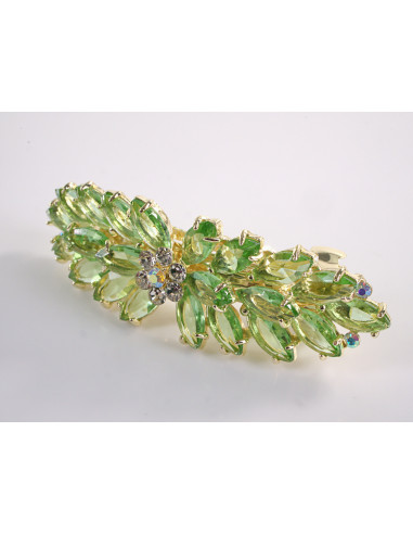 KLAMRA FRANCUSKA DO WŁOSÓW KŁOS Z KAMIENIAMI...