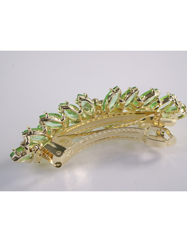 KLAMRA FRANCUSKA DO WŁOSÓW KŁOS Z KAMIENIAMI...