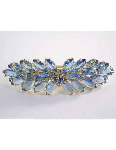 KLAMRA FRANCUSKA DO WŁOSÓW KŁOS Z KAMIENIAMI...