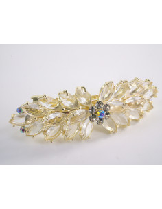 KLAMRA FRANCUSKA DO WŁOSÓW KŁOS Z KAMIENIAMI LOLITA...