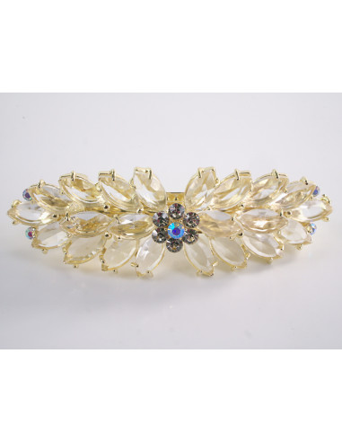 KLAMRA FRANCUSKA DO WŁOSÓW KŁOS Z KAMIENIAMI...