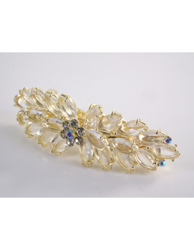 KLAMRA FRANCUSKA DO WŁOSÓW KŁOS Z KAMIENIAMI...