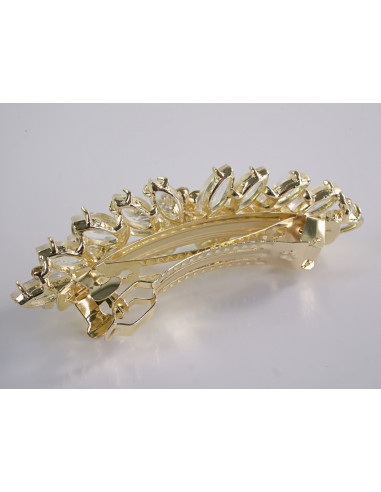 KLAMRA FRANCUSKA DO WŁOSÓW KŁOS Z KAMIENIAMI...