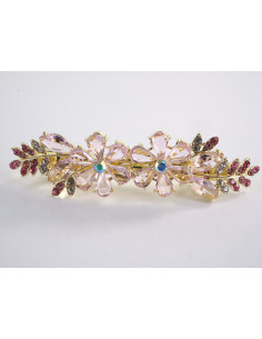 KLAMRA FRANCUSKA DO WŁOSÓW KWIATY Z KAMIENIAMI LOLITA... 2