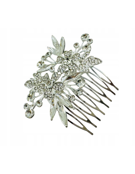 Grzebień wsuwany do włosów ozdobny kamienie Lolita Accessories