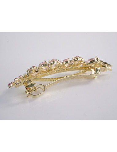 KLAMRA FRANCUSKA DO WŁOSÓW KWIATY Z KAMIENIAMI...