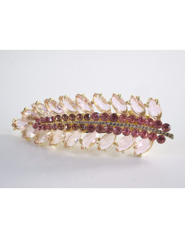 KLAMRA FRANCUSKA DO WŁOSÓW KŁOS Z KAMIENIAMI...