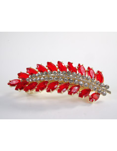 KLAMRA FRANCUSKA DO WŁOSÓW KŁOS Z KAMIENIAMI LOLITA... 2