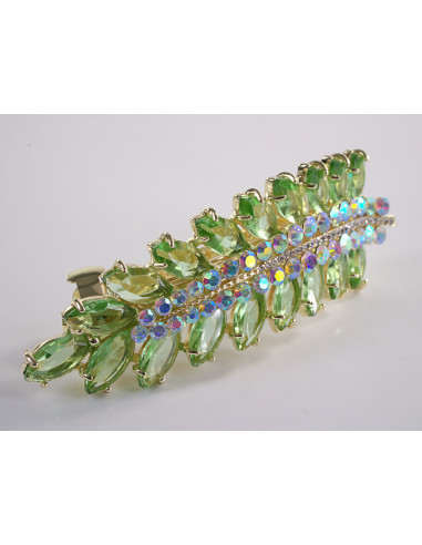 KLAMRA FRANCUSKA DO WŁOSÓW KŁOS Z KAMIENIAMI...