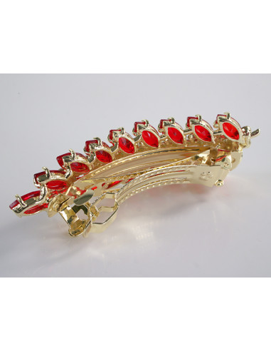 KLAMRA FRANCUSKA DO WŁOSÓW KŁOS Z KAMIENIAMI...