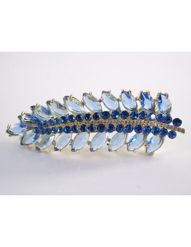 KLAMRA FRANCUSKA DO WŁOSÓW KŁOS Z KAMIENIAMI...