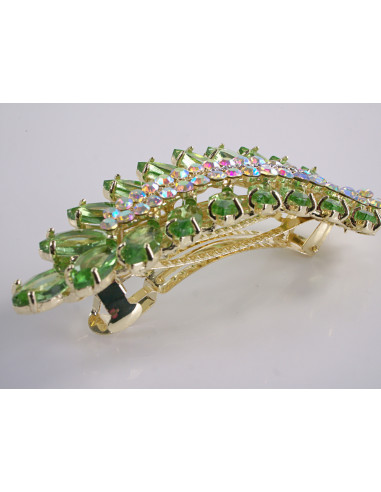 KLAMRA FRANCUSKA DO WŁOSÓW KŁOS Z KAMIENIAMI...