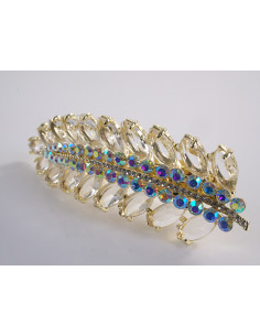 KLAMRA FRANCUSKA DO WŁOSÓW KŁOS Z KAMIENIAMI LOLITA... 2