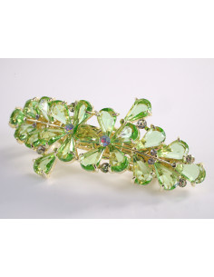 KLAMRA FRANCUSKA DO WŁOSÓW KWIATY Z KAMIENIAMI LOLITA... 2