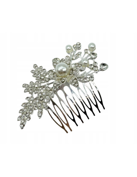 Grzebień wsuwany do włosów ozdobny kamienie Lolita Accessories