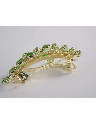 KLAMRA FRANCUSKA DO WŁOSÓW KWIATY Z KAMIENIAMI...