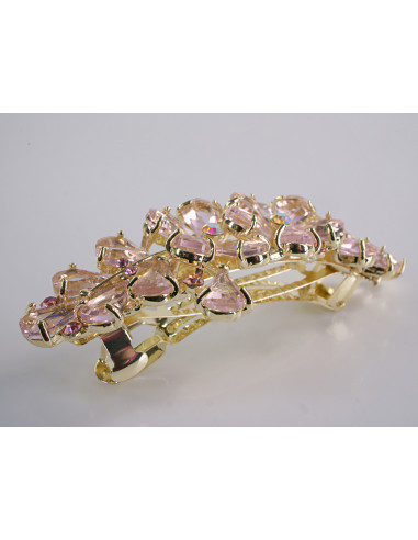 KLAMRA FRANCUSKA DO WŁOSÓW KWIATY Z KAMIENIAMI...