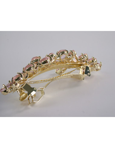 KLAMRA FRANCUSKA DO WŁOSÓW KWIATY Z KAMIENIAMI...
