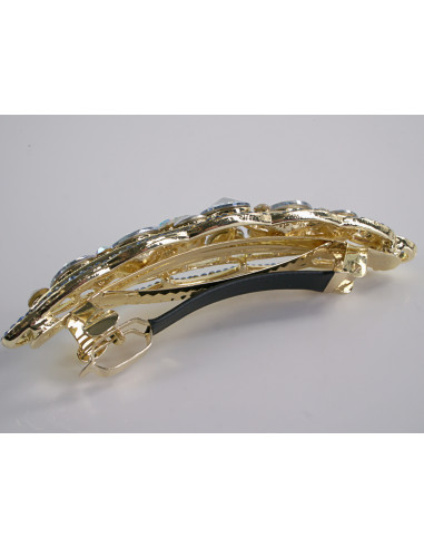 KLAMRA FRANCUSKA DO WŁOSÓW PREMIUM KRYSZTAŁY...