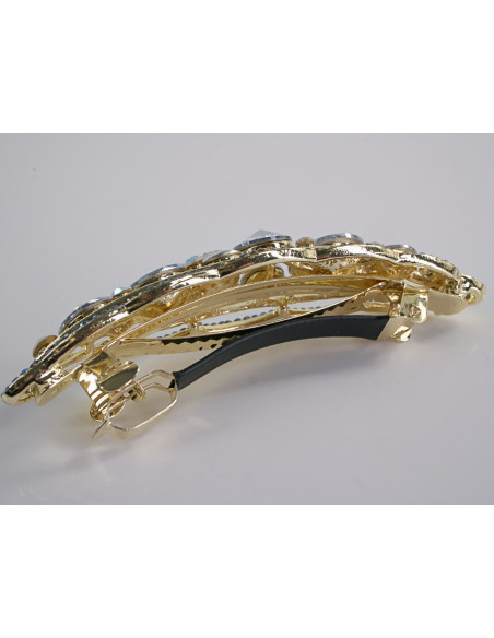 KLAMRA FRANCUSKA DO WŁOSÓW PREMIUM KRYSZTAŁY WIECZOROWA LOLITA AKCESORIA