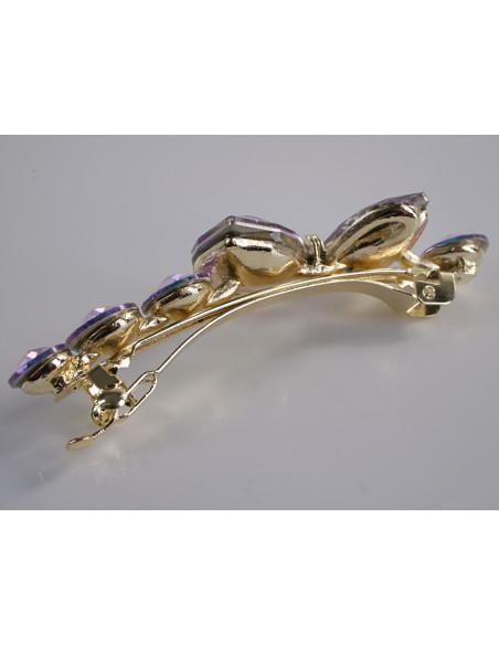 KLAMRA FRANCUSKA DO WŁOSÓW PREMIUM KRYSZTAŁY WIECZOROWA LOLITA AKCESORIA