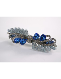 KLAMRA FRANCUSKA DO WŁOSÓW KŁOS KRYSZTAŁY LOLITA... 2