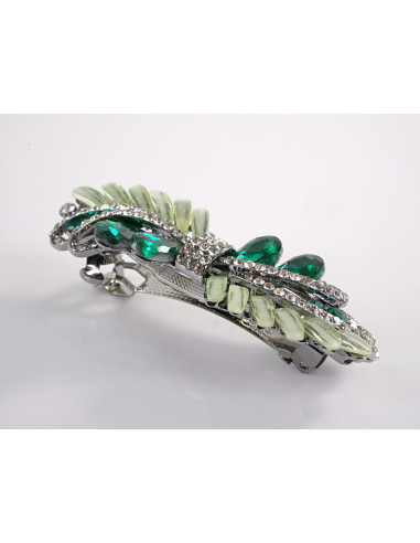 KLAMRA FRANCUSKA DO WŁOSÓW KŁOS KRYSZTAŁY...