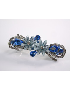 KLAMRA FRANCUSKA DO WŁOSÓW KWIATKI  KRYSZTAŁY LOLITA... 2