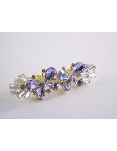 KLAMRA FRANCUSKA DO WŁOSÓW MOTYLKI KRYSZTAŁY LOLITA... 2