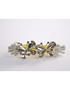 KLAMRA FRANCUSKA DO WŁOSÓW MOTYLKI KRYSZTAŁY LOLITA...