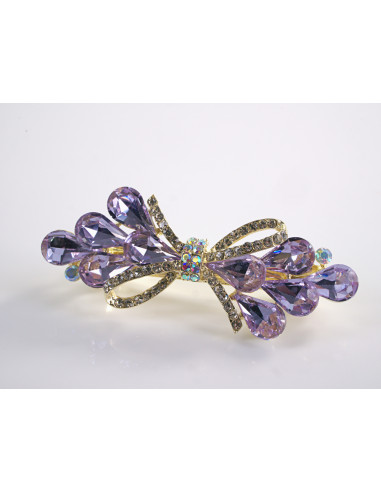 KLAMRA FRANCUSKA DO WŁOSÓW KŁOS KOKARDA...