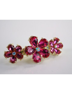 KLAMRA FRANCUSKA DO WŁOSÓW KWIATKI KRYSZTAŁ LOLITA... 2