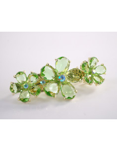 KLAMRA FRANCUSKA DO WŁOSÓW KWIATKI  KRYSZTAŁY LOLITA... 2