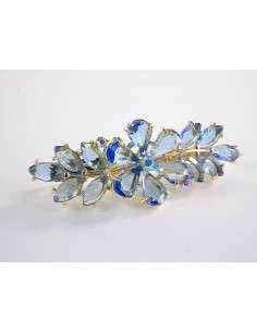 KLAMRA FRANCUSKA DO WŁOSÓW KWIATKI  KRYSZTAŁY LOLITA... 2