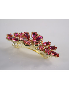 KLAMRA FRANCUSKA DO WŁOSÓW KWIATKI  KRYSZTAŁY LOLITA... 2