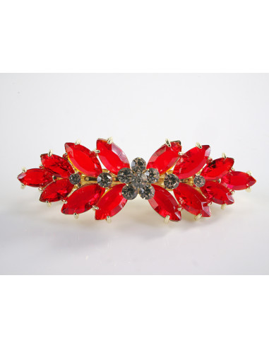 KLAMRA FRANCUSKA DO WŁOSÓW KŁOS KRYSZTAŁY...