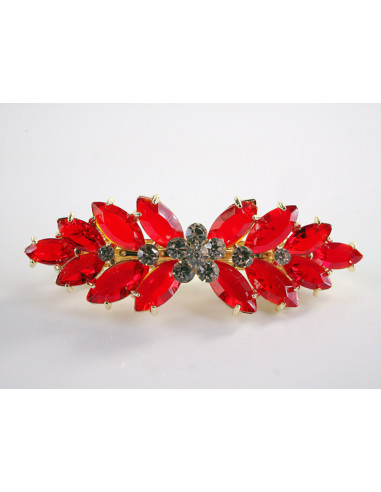 KLAMRA FRANCUSKA DO WŁOSÓW KŁOS KRYSZTAŁY...