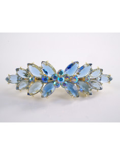 KLAMRA FRANCUSKA DO WŁOSÓW KŁOS KRYSZTAŁY LOLITA...