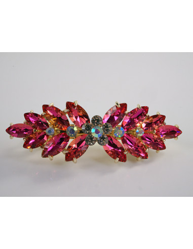 KLAMRA FRANCUSKA DO WŁOSÓW KŁOS KRYSZTAŁY...